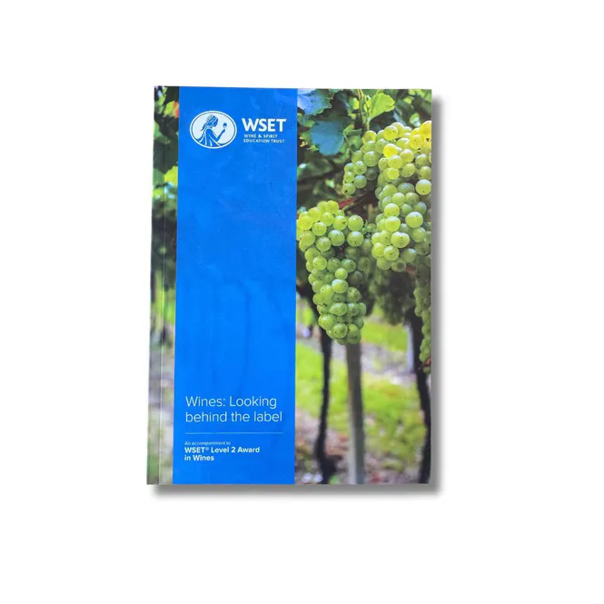 Hovedbilde Official WSET Level 2 in Wine course book