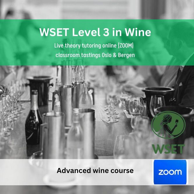 Hovedbilde 06.05.26 WSET Level 3 in Wine Live Online | Zoom ...