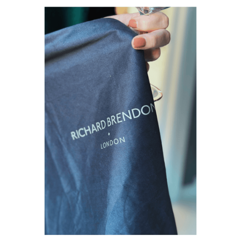 Jancis Robinson mikrofiber vinglass poleringsklut - UTSOLGT!